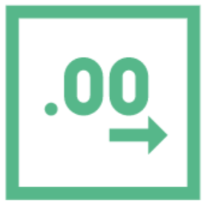 decimal left button